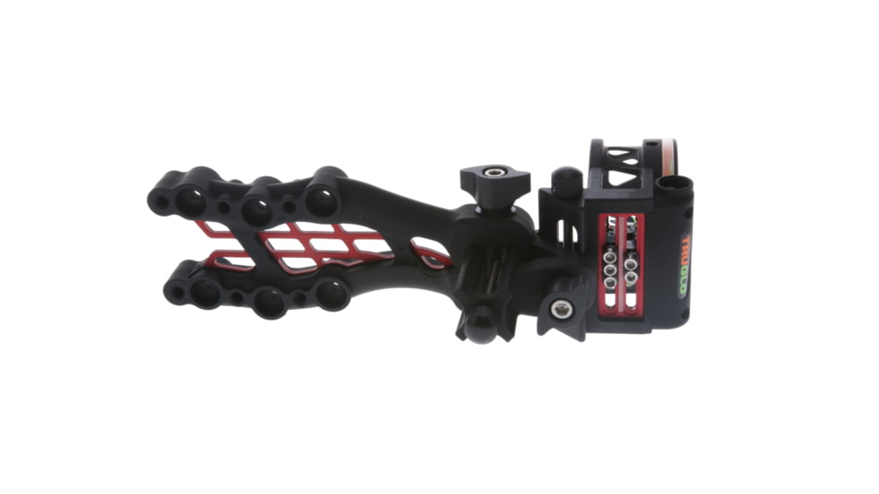 TruGlo Carbon Hybrid Micro 5-Pin Bow Sight, .019dia, Black, TG7515B
