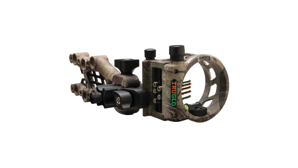 TruGlo Carbon Hybrid Micro, Sight RT Xtra 5 Pin .019 RH/LH TG7515J