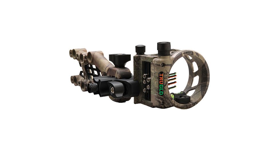 TruGlo Carbon Hybrid Micro, Sight RT Xtra 5 Pin .019 RH/LH, TG7515J