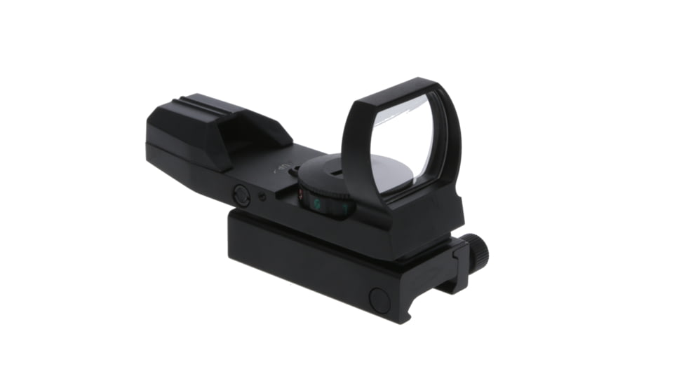 TruGlo Dual-Color Open Red Dot Sight, 5 MOA Reticle, Black, TG-TG8370B
