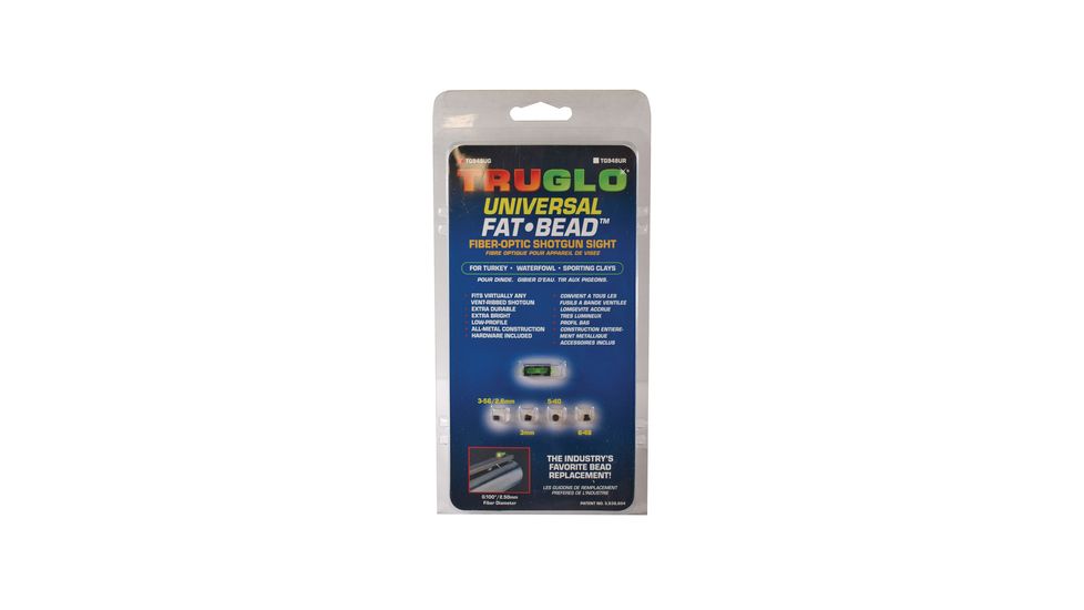TruGlo Fat Bead Shotgun Sight Universal Green, TG-TG948UG