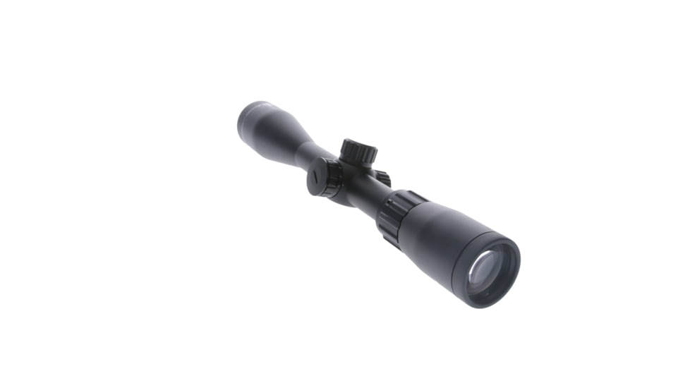 TruGlo Intercept Rifle Scope 4-12x44mm Illuminated BDC Reticle One Inch Tube Matte Black Finish, TG-TG8541BIB