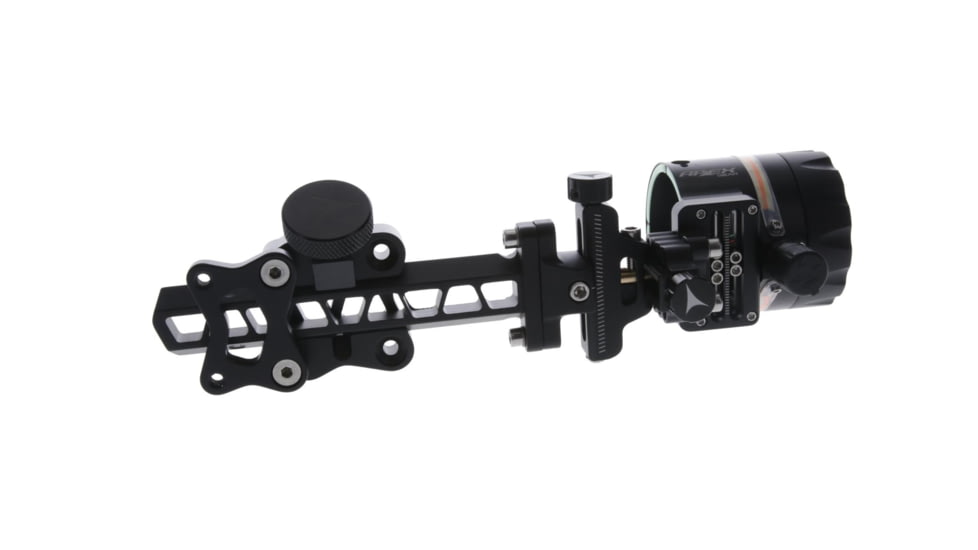 TruGlo Magnitude 5 Pin Light 1 Bow Sight, Detachable Bracket, Black, TG-AG4405BD
