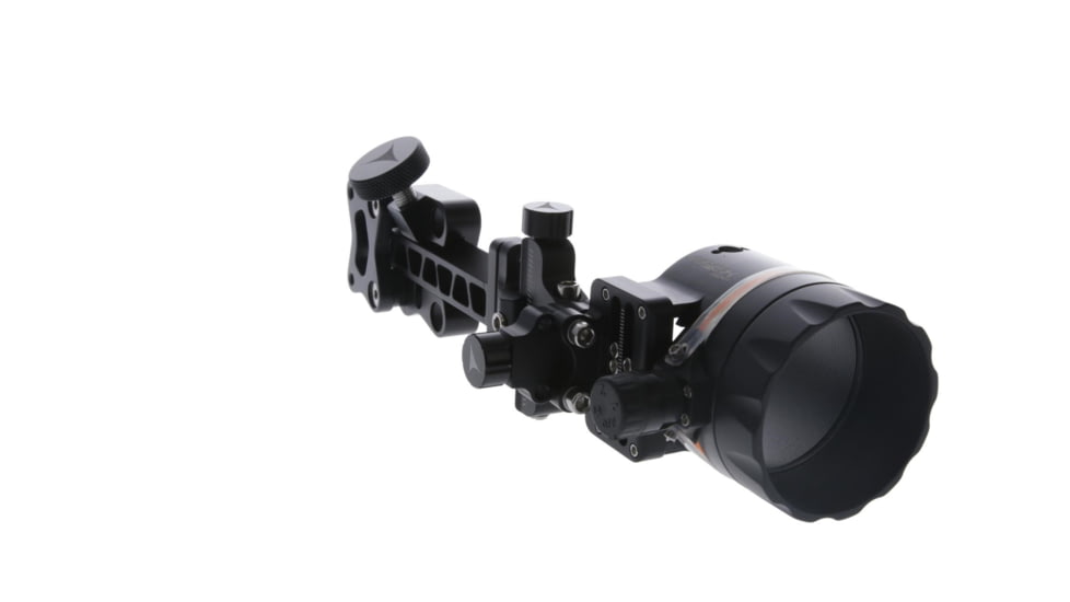 TruGlo Magnitude 5 Pin Light 1 Bow Sight, Detachable Bracket, Black, TG-AG4405BD
