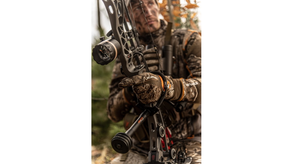 TruGlo Magnitude 5 Pin Light 1 Bow Sight, Detachable Bracket, Black, TG-AG4405BD