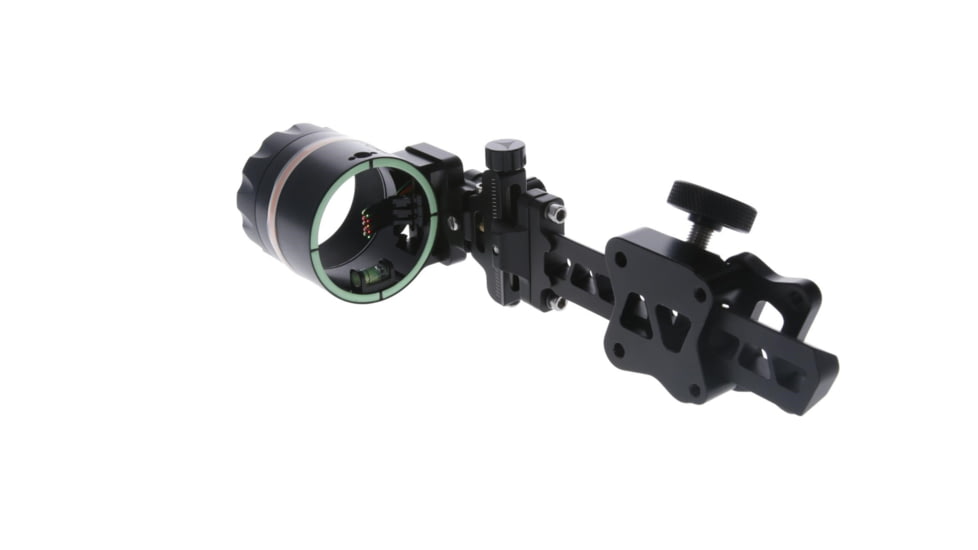 TruGlo Magnitude 5 Pin Light 1 Bow Sight, Detachable Bracket, Black, TG-AG4405BD