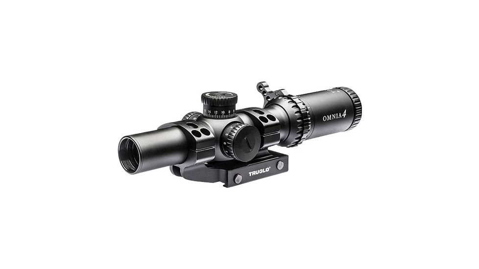 TruGlo Omnia 1-4x24mm Scope 30mm Tube Ir Sp W/1pc Mount Do, TG-TG8514TLR