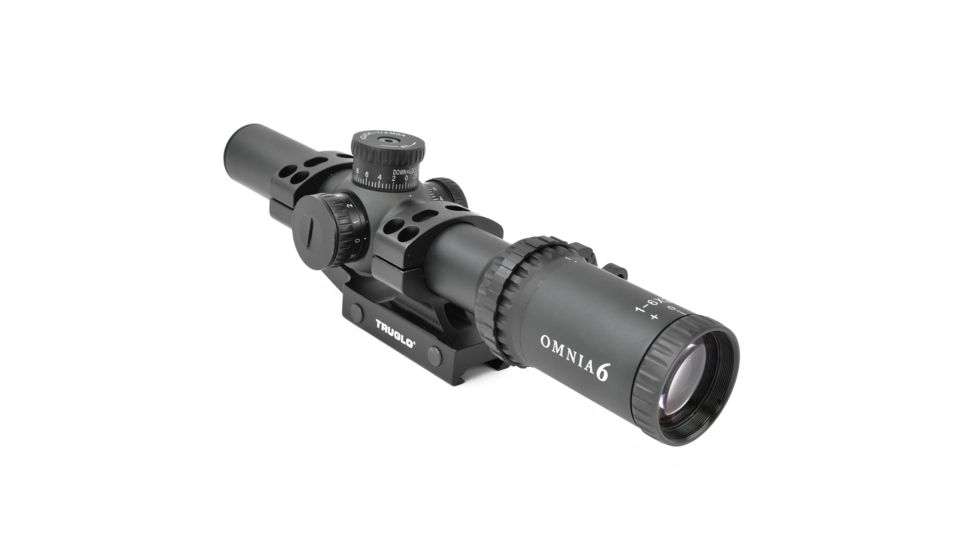 TruGlo Omnia 1-6x24mm Scope 30mm Tube Ir Sp W/1pc Mount Do, TG-TG8516TLR