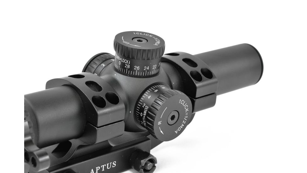 TruGlo Omnia 1-6x24mm Scope 30mm Tube Ir Sp W/1pc Mount Do, TG-TG8516TLR