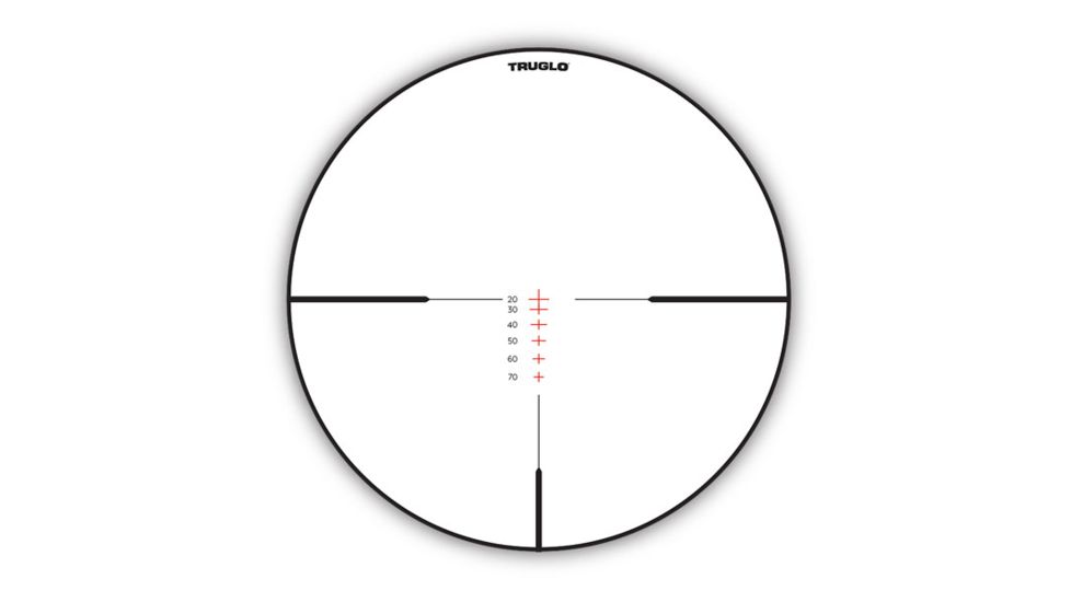 TruGlo Opti Speed BDC1-4x24mm XBow Scope, 30mm Rings, Black, TG-TG8514BLC