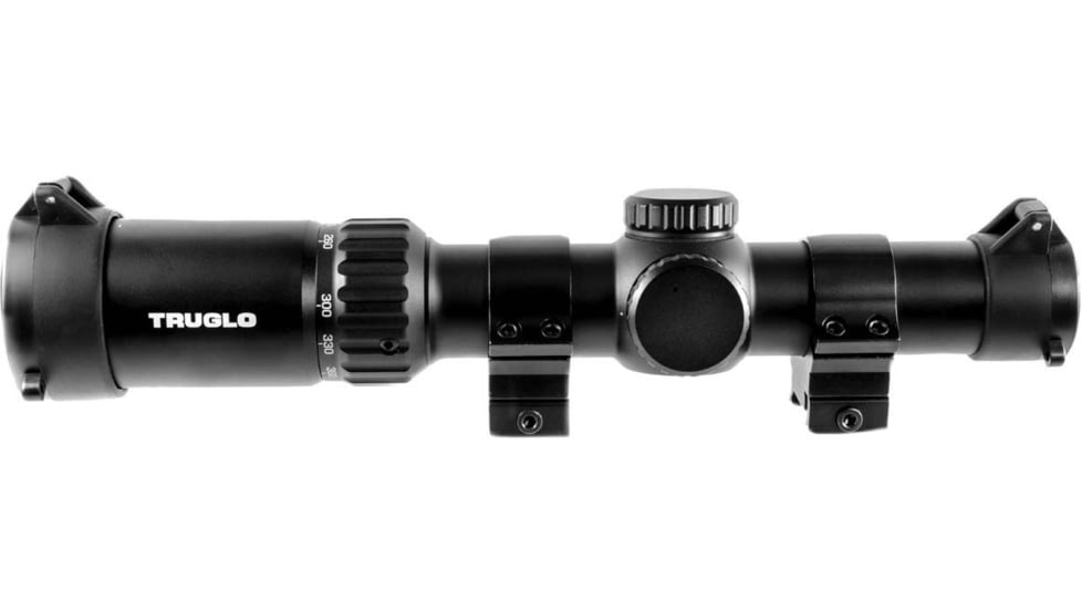 TruGlo Opti Speed BDC1-4x24mm XBow Scope, 30mm Rings, Black, TG-TG8514BLC