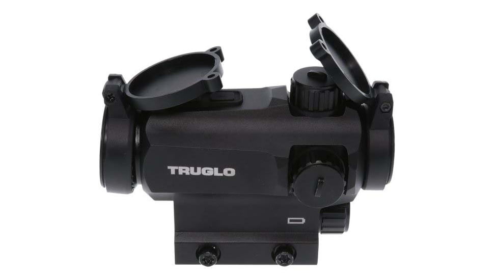 TruGlo PR1 1x25mm Prismatic Red Dot Sight, 6-MOA Illuminated Reticle, Black, TG-TG8425BN