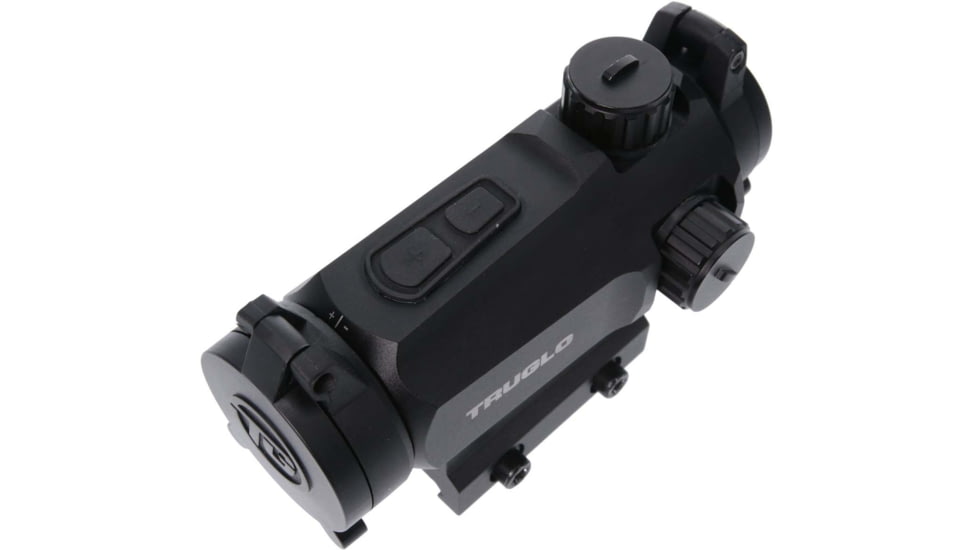 TruGlo PR1 1x25mm Prismatic Red Dot Sight, 6-MOA Illuminated Reticle, Black, TG-TG8425BN