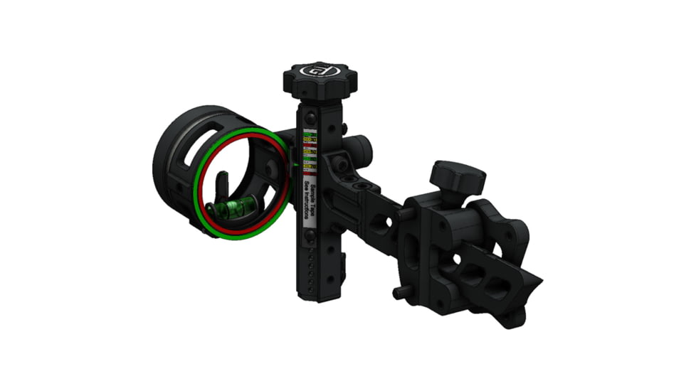 TruGlo Single Pin Range Rover Sldr Bow Sight RH Black, 1410664