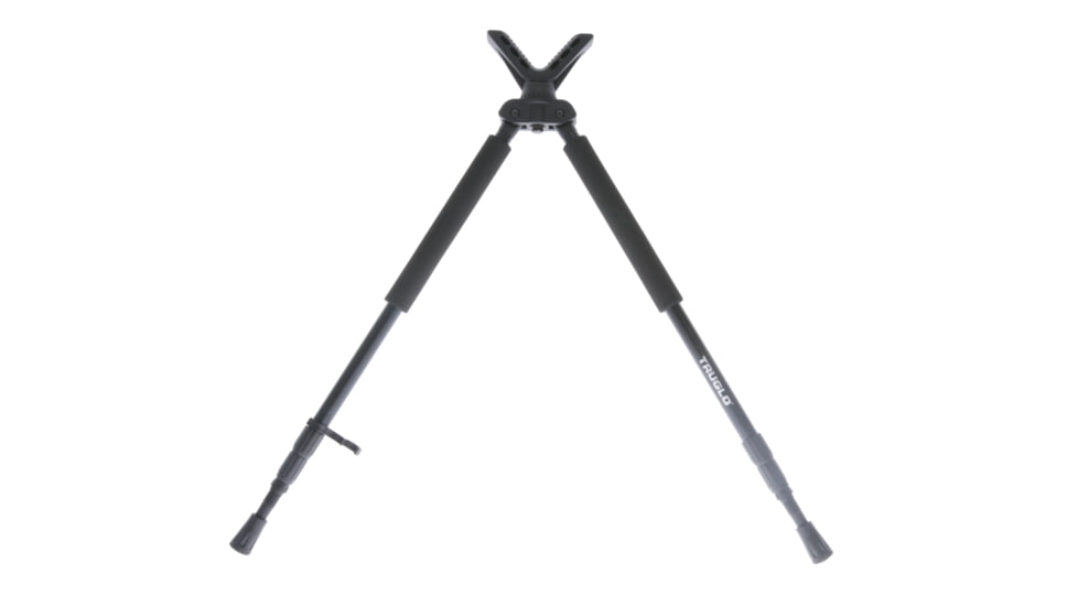 TruGlo Solid Shot Bi-pod 21''-40'' Black W/neoprene Hndle, TG-TG8920XB