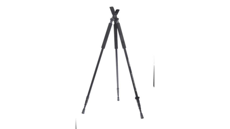 TruGlo Solid Shot Tri-pod 22''-68'' Black W/neoprene Hndle, TG-TG8925XB