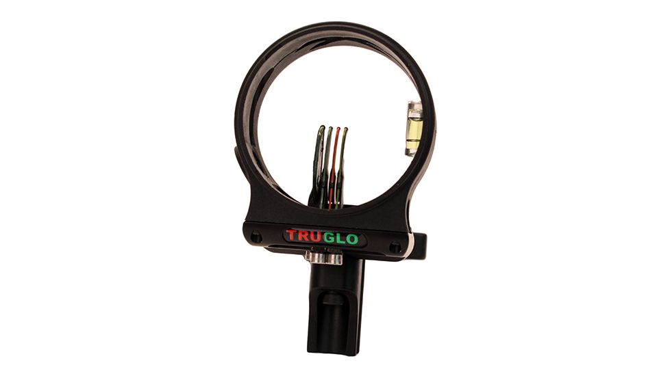 TruGlo Storm Sight, Black 4 Pin .019 w/TFO RH/LH, TG3014T