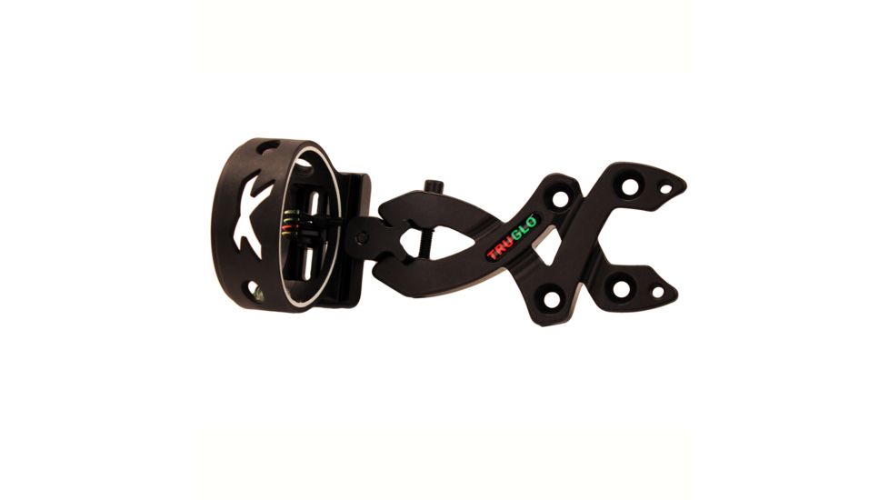 TruGlo Storm Sight, Black 4 Pin .019 w/TFO RH/LH, TG3014T