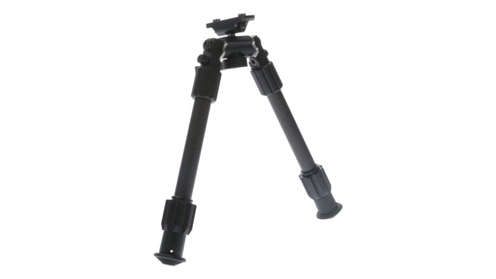 TruGlo Tac Pod Carbon Pro Bipod, M-LOK, Key-Mod, 9-13 Height, Black, TG-TG8905L