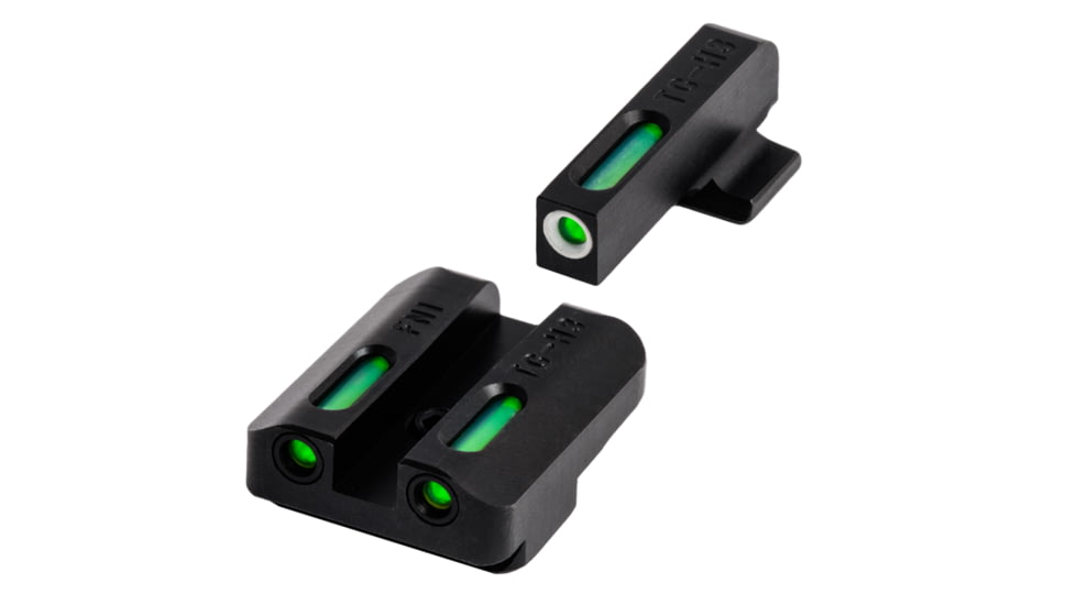 TruGlo TFX FNX9 Tritium/Fiber Optic Green 3 Dot Night Sight, TG-TG13FN1A