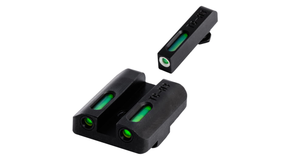 TruGlo TFX Glock Low 17/19/22/23/24/26/27/33/34/35/38/39 Green 3 Dot Sight, TG-TG13GL1A