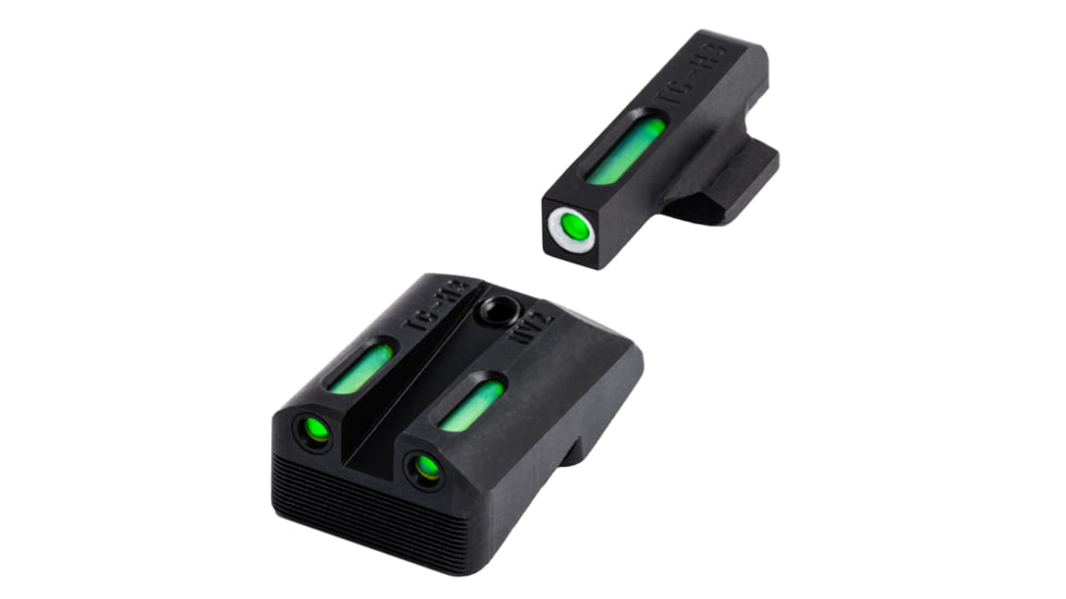 TruGlo TFX Novak 270/500 3 Dot Green Tritium / Fiber Optic Sight, TG-TG13NV4A