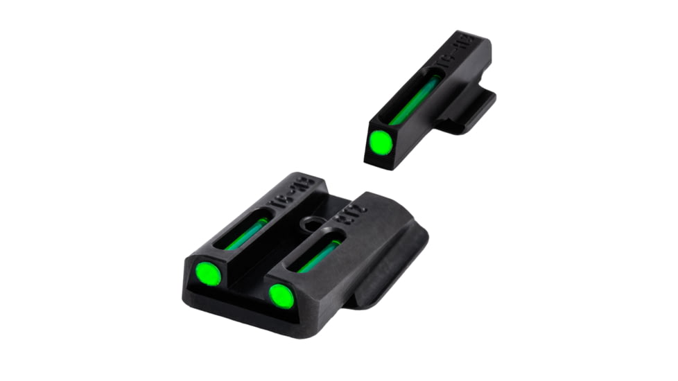 TruGlo TFO Brite-Site Tritium/Fiber Optic Sight for Ruger, Green/Green, TG-TG131RT2