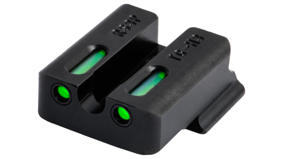 TruGlo TFX PRO Ruger American Steel Green Tritium W/Orange Outline Ste, TG-TG13RS3PC