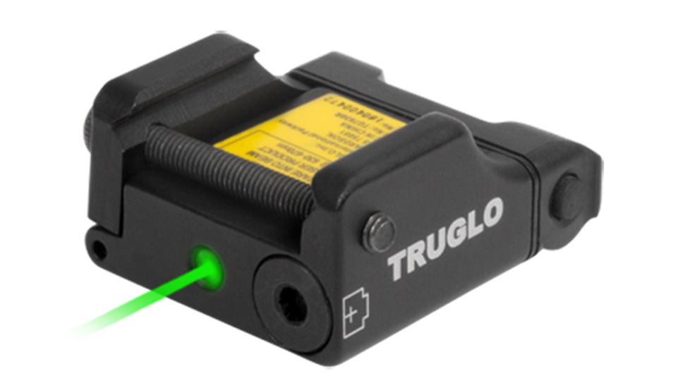 USED TruGlo Micro-Tac Micro-Tac Tactical Green Laser, Weaver/Picatinny Mount, Blk, TG-TG7630G, EDEMO9, Condition Parts Only/Salvage, Defective