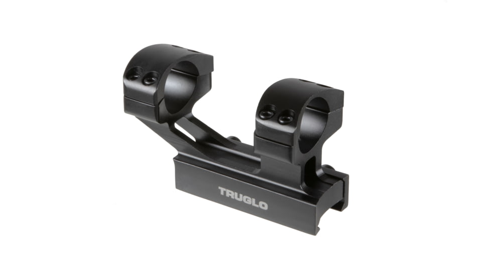 TruGlo Scope Mount For Tactical Rifle 1-Piece Weaver/Picatinny Black Fin, TG-TG8963B