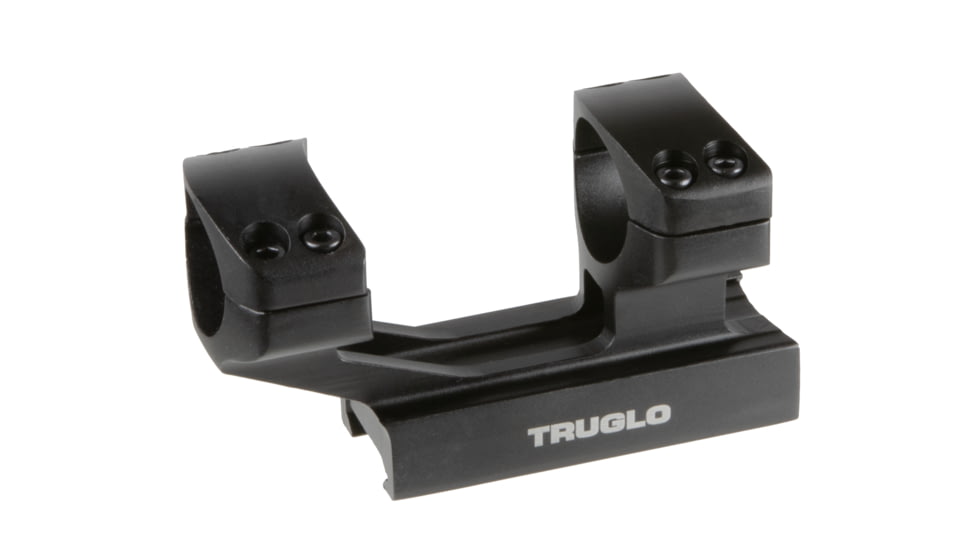 TruGlo Scope Mount For Tactical Rifle 1-Piece Weaver/Picatinny Black Fin, TG-TG8963B