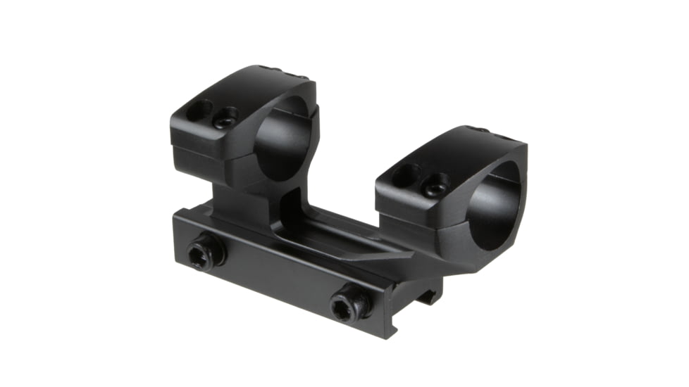 TruGlo Scope Mount For Tactical Rifle 1-Piece Weaver/Picatinny Black Fin, TG-TG8963B
