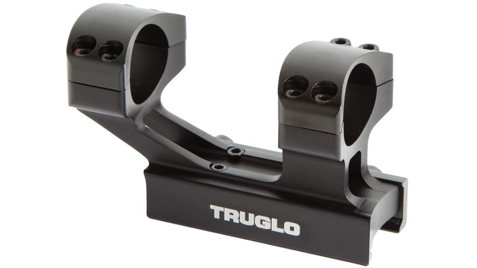 TruGlo Scope Mount For Tactical Rifle 1-Piece Weaver/Picatinny Black Fin, TG-TG8963B