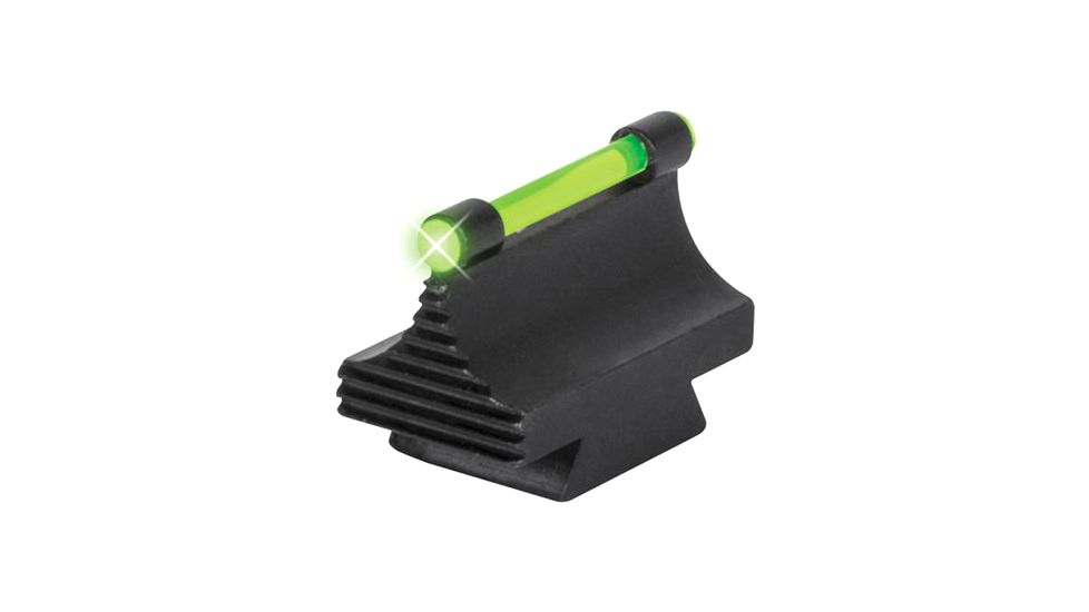 TruGlo 3/8 Metal Dovetail Sights .343 Green Rifle Fiber Optic, TG-TG95343RG