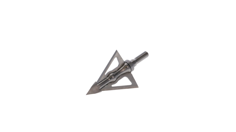 TruGlo Titanium X Fixed Broadhead, 100 Grain, 3 Blade, 3 pk, Silver, TG3203AV