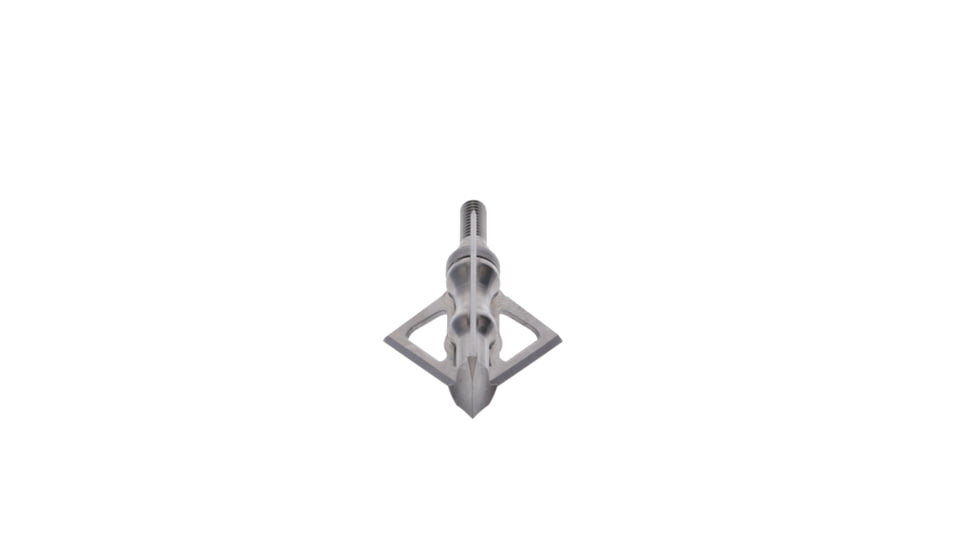TruGlo Titanium X Fixed Broadhead, 100 Grain, 3 Blade, 3 pk, Silver, TG3203AV