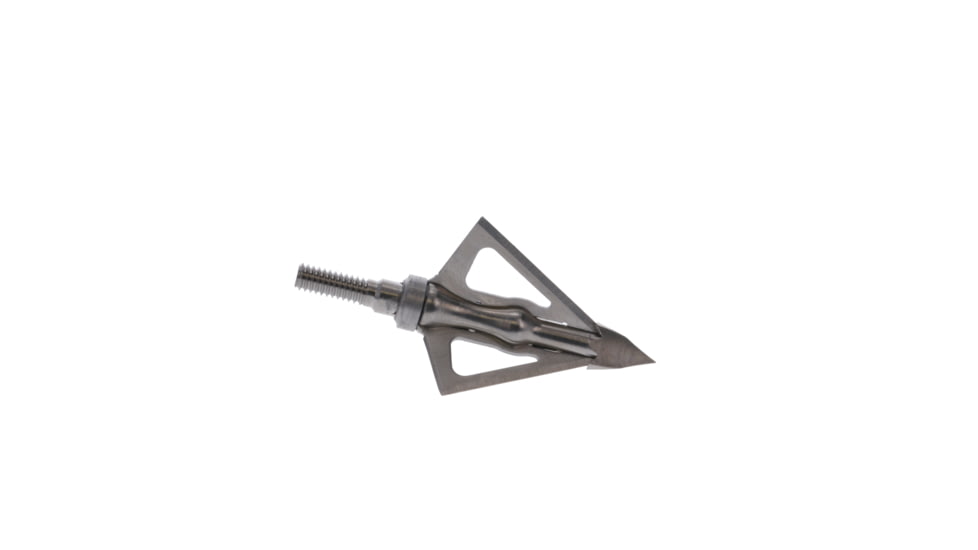TruGlo Titanium X Fixed Broadhead, 100 Grain, 3 Blade, 3 pk, Silver, TG3203AV