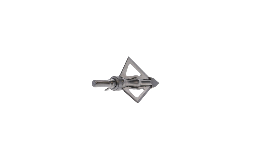 TruGlo Titanium X Fixed Broadhead, 100 Grain, 3 Blade, 3 pk, Silver, TG3203AV
