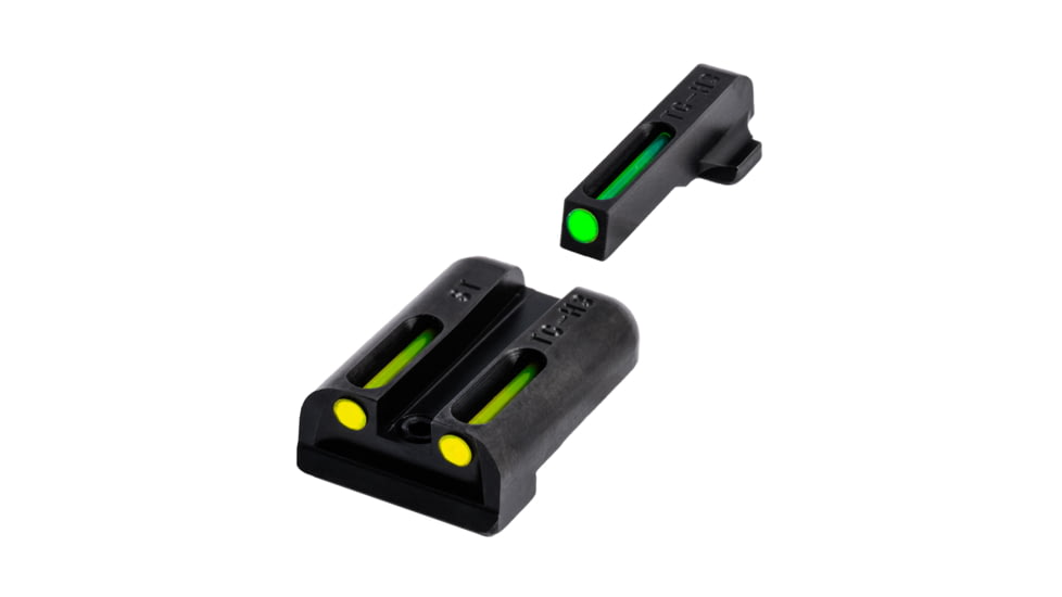 TruGlo Tritium Fiber Optic Brite-Site Handgun Sight For Sig #8 Yellow Rear, TG-TG131ST1Y