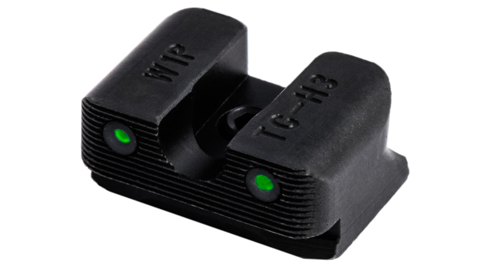 TruGlo Tritium Pro Handgun Sight Set for Walther PPQ, White Focus Lock Ring, TG-TG231W1W