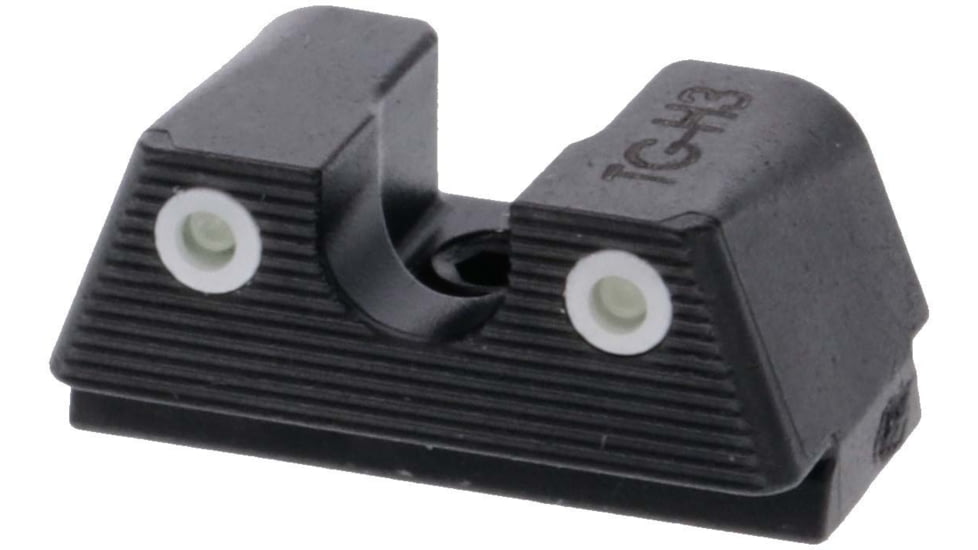 TruGlo Tritium X Glock Low Set White, Black, TG-TG231G1XW