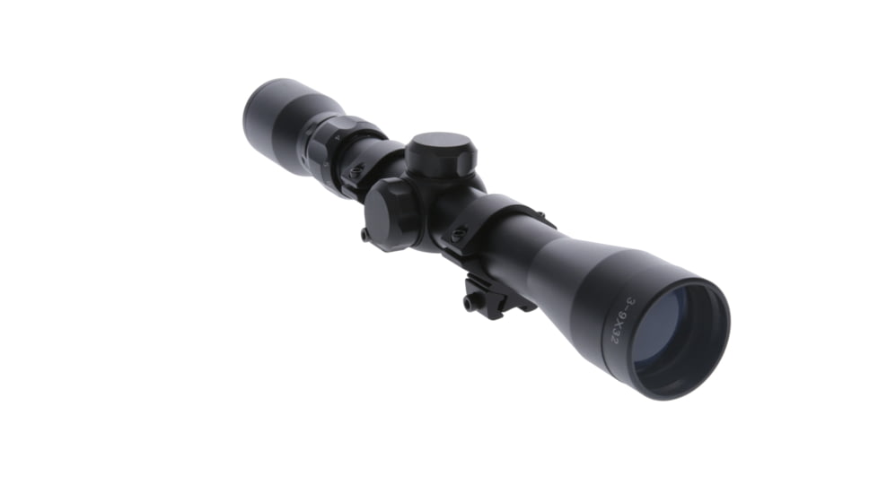 TruGlo TruShot 3-9x32mm Rifle Scope, Black, Duplex Reticle, TG-TG853932B
