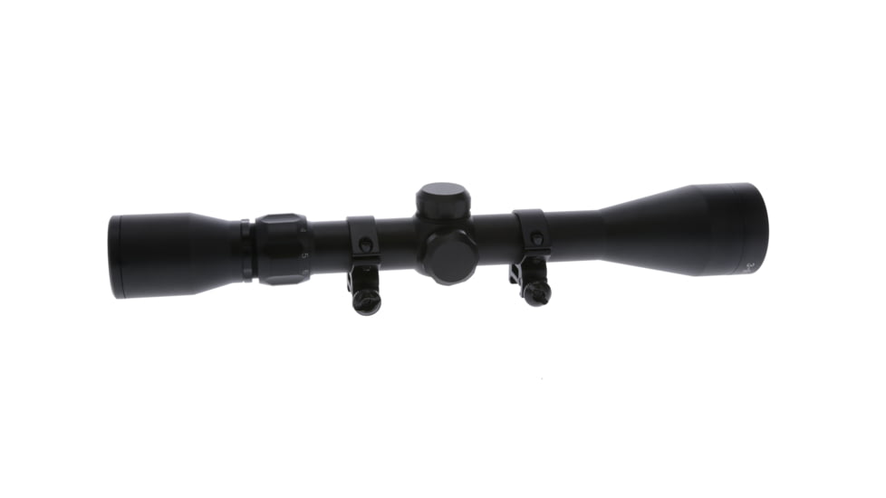 TruGlo TruShot 3-9x40mm Rifle Scope, Duplex Reticle, Matte, Weaver Style Rings, TG-TG853940B