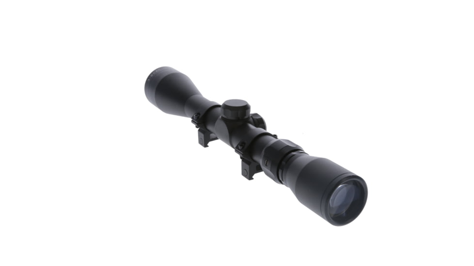 TruGlo TruShot 3-9x40mm Rifle Scope, Duplex Reticle, Matte, Weaver Style Rings, TG-TG853940B
