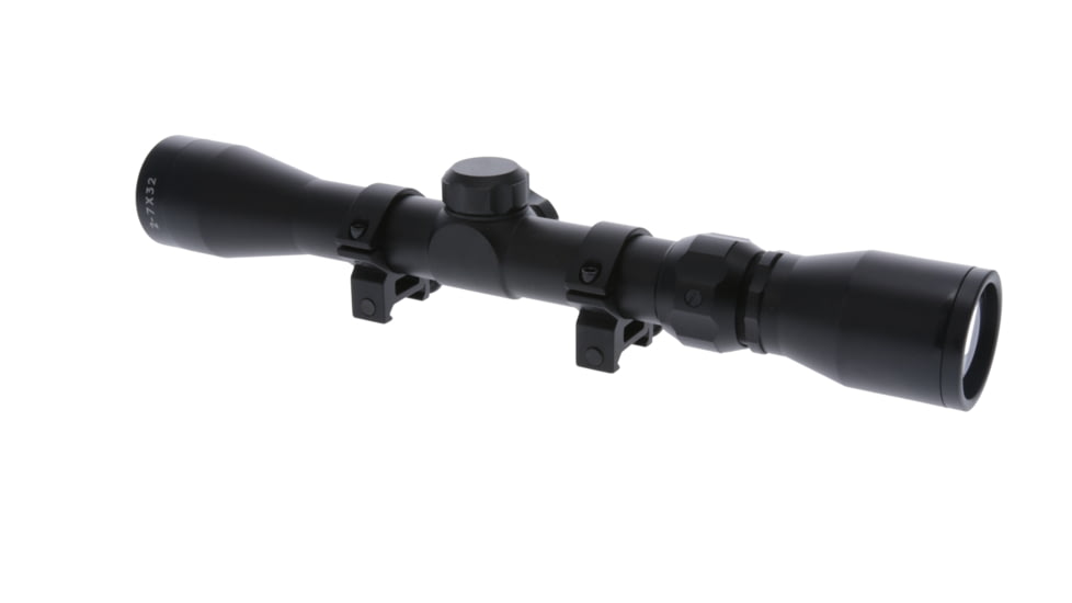 TruGlo Trushot Rifle Scope 2-7x32mm Duplex Reticle Matte Black Finish Includes Rings, TG-TG852732B