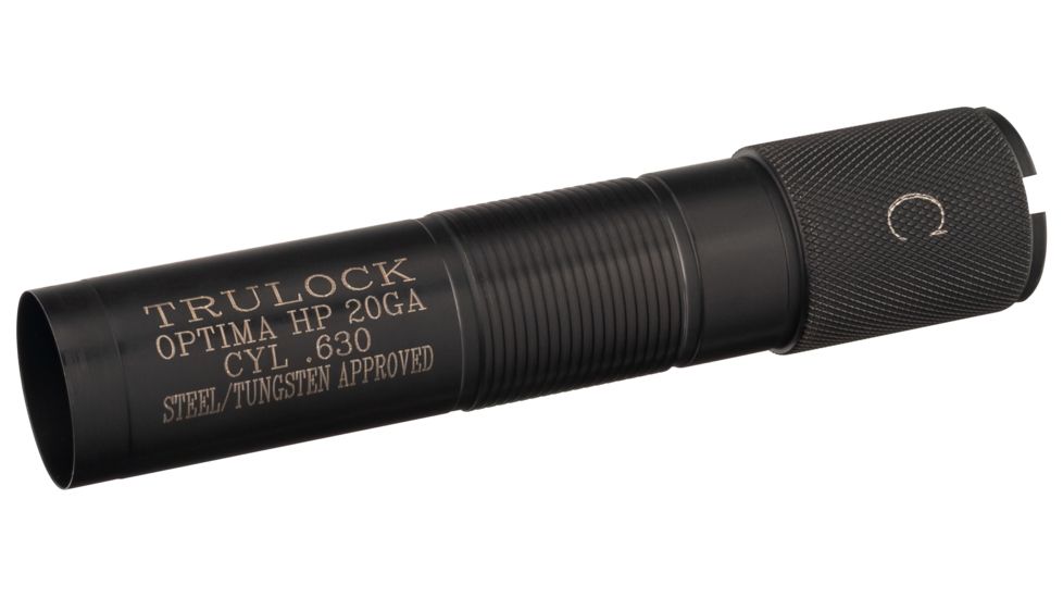 Trulock Beretta Optima HP Precision Hunter 20 Ga. Choke Tube Black, Small, Cylinder PHOHP20630