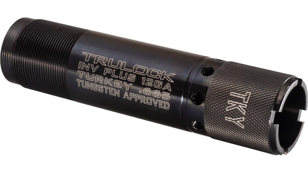 Trulock Browning Invector Plus 12 Ga Pinhoti Turkey, Ported, Black, .665in, PINIP12665P