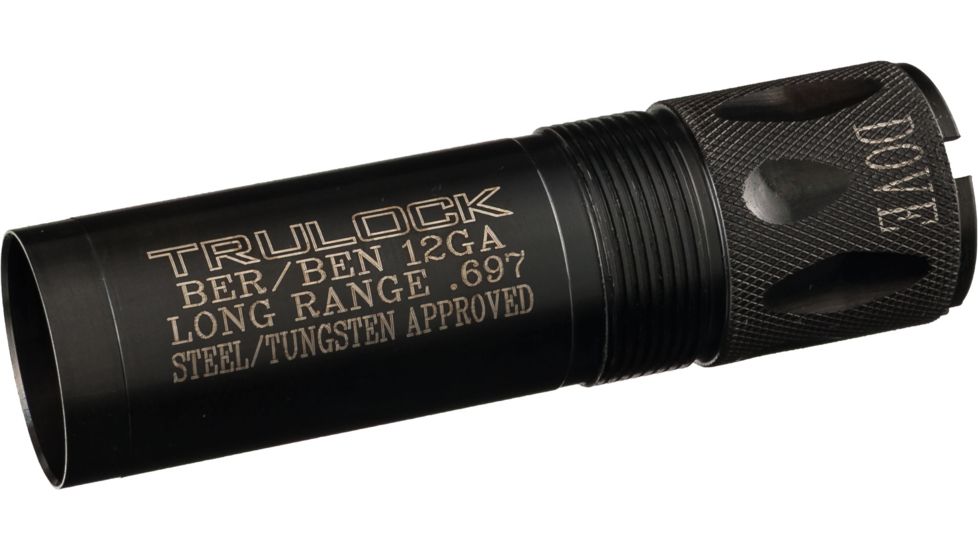 Trulock Dove Choke Beretta/Benelli Mobil, 12 Gauge, Long Range, .697, Black, Small, PHBERDV12697