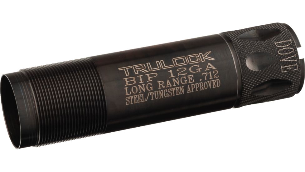 Trulock Dove Choke Browning Invector Plus, 12 Gauge, Long Range, .712, Black, Small, PHIPDV12712
