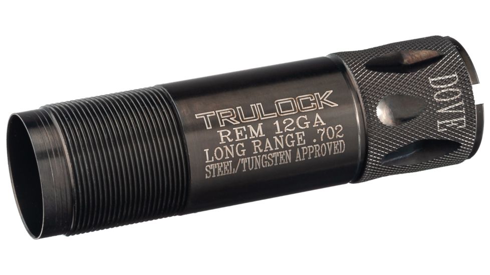 Trulock Dove Choke Remington Rem Choke, 12 Gauge, Long Range, .702, Black, Small, PHREMDV12702